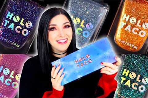 Holo Taco After Party Holiday Nail Polish Collection Swatch and Review! || KELLI MARISSA