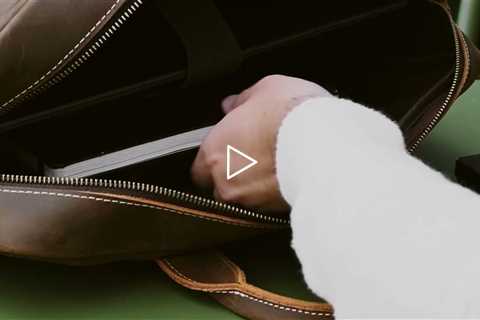 Wealth Leather Messenger Bag Product Video