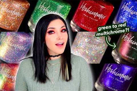 KBShimmer Best In Snow Winter 2023 Nail Polish Collection Swatches! || KELLI MARISSA