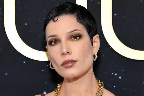 Halsey Wore a Ton of Faux Piercings and a Wild Makeup Look to Fashion Week — See Photo