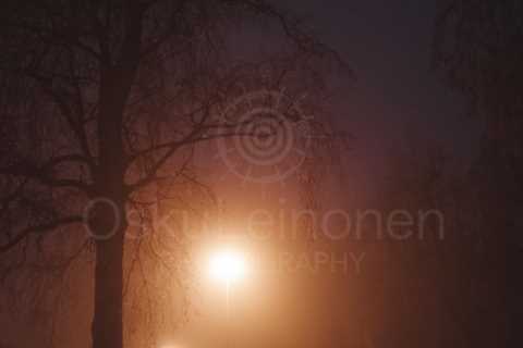 Night Walk At Pispala XV (Street Lights)