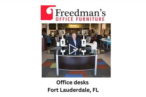 Office desks Fort Lauderdale, FL - Freedman's Office Furniture, Cubicles, Desks, Chairs