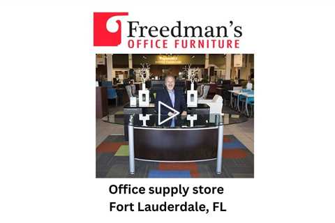 Office supply store Fort Lauderdale, FL - Freedman's Office Furniture, Cubicles, Desks, Chairs