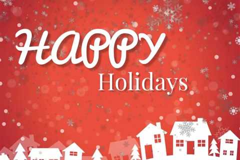 Your Event Party Rental Wishes You Happy Holidays