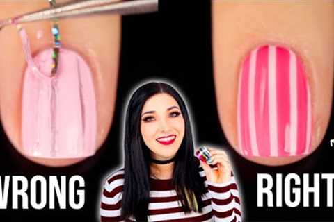 HOW TO USE STRIPING TAPE FOR NAIL ART (Nail Polish 101) || KELLI MARISSA