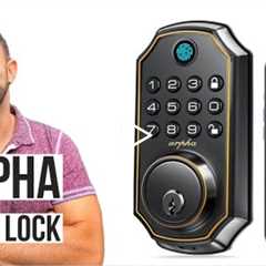 Arpha Fingerprint Door Lock with APP Control: 5-in-1 Biometric Smart Lock, Bluetooth