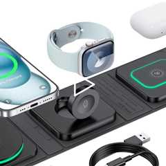 Houego Wireless 3 in 1 Charging Station for iPhone