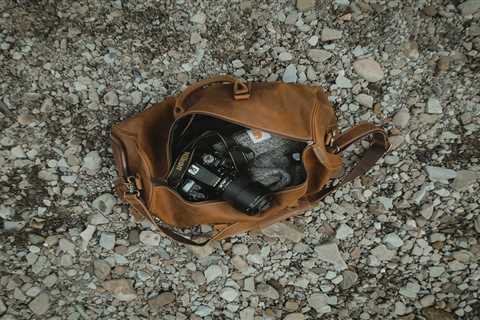 Embarking on Expeditions: Leather Camera Bags for Adventure Seekers