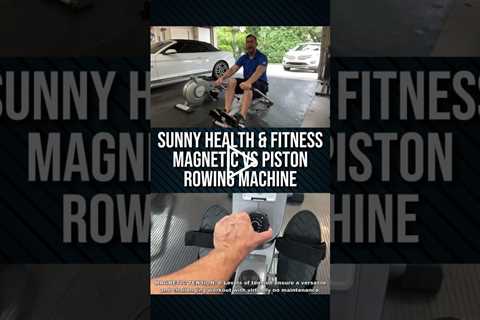 Sunny Health & Fitness Magnetic Rowing Machine