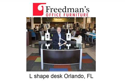 L shape desk Orlando, FL - Freedman's Office Furniture Cubicles, Desks, Chairs