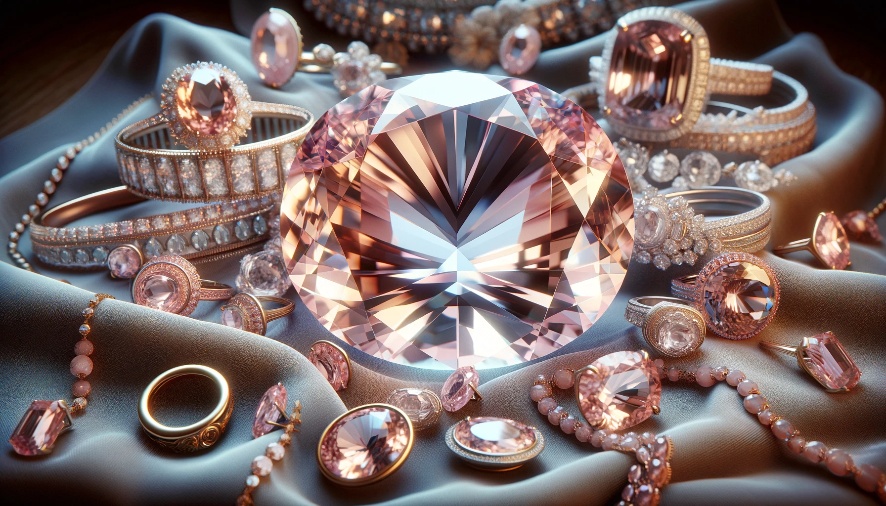 All About Morganite: A Beautiful Pink Diamond Alternative - Diamond Jewellery Information