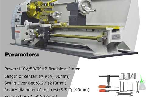 EQCOTWEA Metal Lathe 8″X24″ Benchtop Table Lathe Review