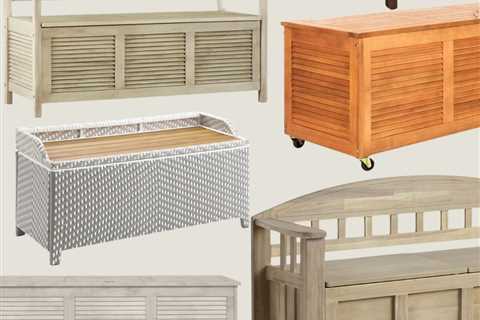 The Best Outdoor Storage Benches to Create a Cozy Outdoor Space