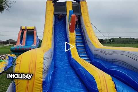 Desata Diversión Épica con Gigantes Toboganes de Agua en el Pflugerville Texas   ¡512-825-2525