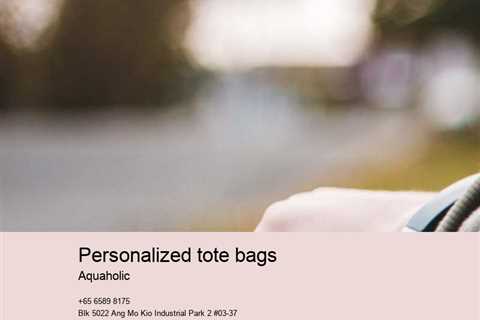 personalized tote bags