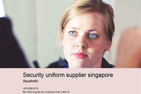 security uniform supplier singapore