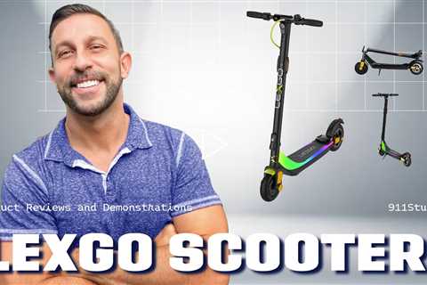 LEXGO L10 Electric Scooter -  START A New Urban Lifestyle With LEXGO !