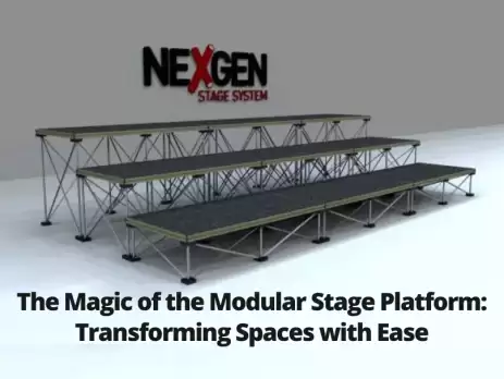 Modular Stage Platform: Versatile, & Durable Solutions -