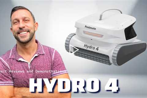 Poolmate Hydro 4 Cordless Pool Vacuum for Inground and Aboveground Pools