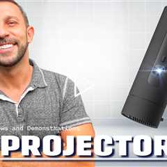 JMGO Picoflix 1080P LED Gimbal Projector: the projector you can take anywhere!