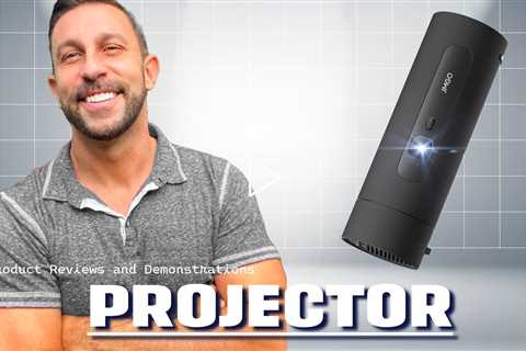 JMGO Picoflix 1080P LED Gimbal Projector: the projector you can take anywhere!