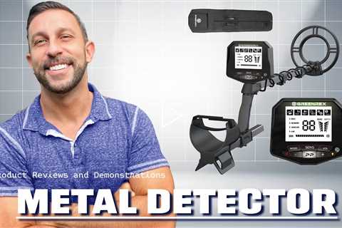 REX 8 Metal Detector for Adults Professional, Waterproof Pinpoint, High Accuracy Gold Detection