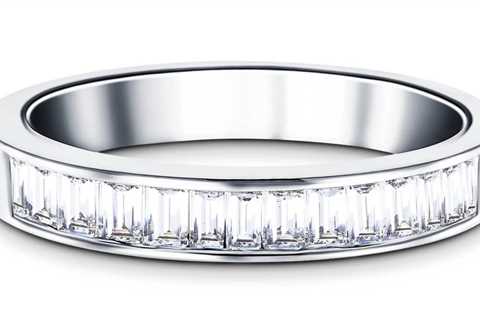 A Sparkling Choice: The Story Behind Our Diamond Baguette Channel Half Eternity Ring