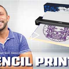 PeriPage P90 Wireless Tattoo Stencil Printer