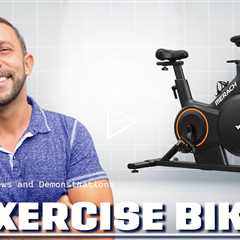 MERACH S28 Exercise Bike for Home with Magnetic/Auto Resistance