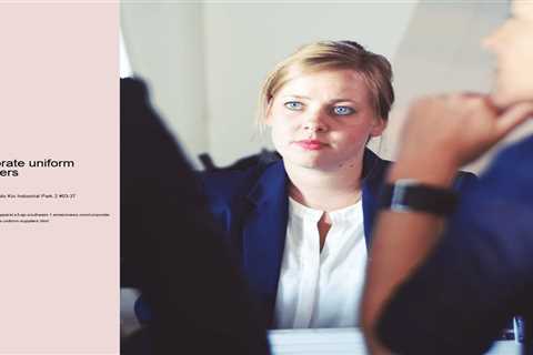 corporate uniform suppliers