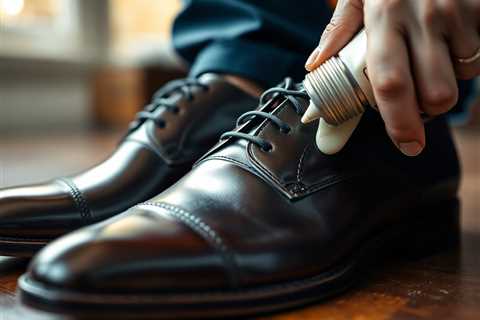 How to enhance shoe color using darker shoe cream tips for a polished look