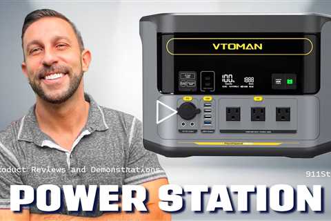 VTOMAN FlashSpeed 1500 Power Station