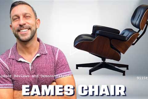 Vorthio Eames Lounge Chair and Ottoman