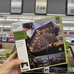 Garden Glow-Up: Lidl's £7.99 Parasol Lights Have Shoppers Going Wild (and Saving Cash)