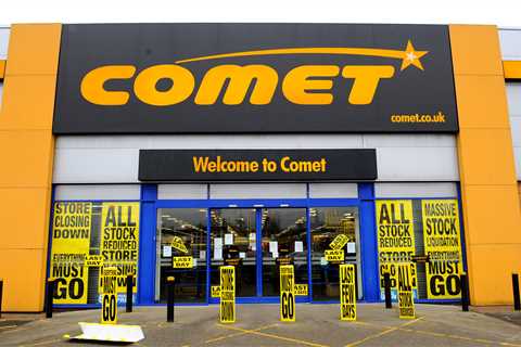 Comet's EPIC comeback! Beloved electronics giant rising from the ashes after 13 years