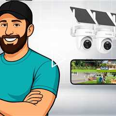 YOYIRYB 4K Solar Cameras for Home Security