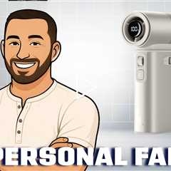 JisuLife Ultra2 Handheld Fan with Light, 100 Wind Levels and Power Bank