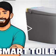 Bazyths Smart Toilet ZY760A with Built-in Tank & Bidet, 4-Second Quiet Flush