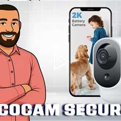 COCOCAM 2K Indoor Security Camera For Pets to Visitors