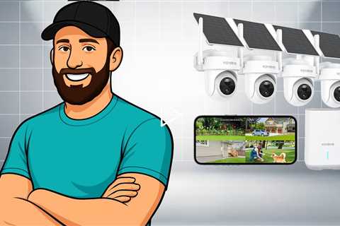 YOYIRYB 4K Solar Cameras for Home Security