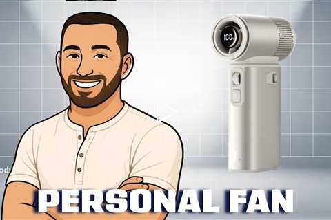 JisuLife Ultra2 Handheld Fan with Light, 100 Wind Levels and Power Bank