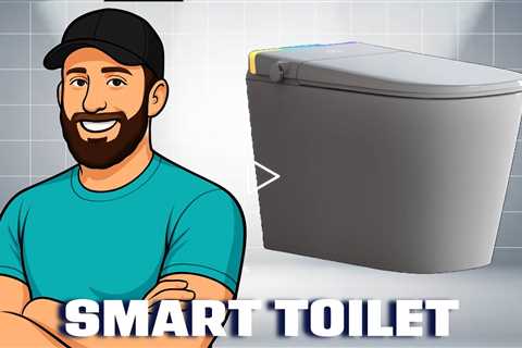 Bazyths Smart Toilet ZY760A with Built-in Tank & Bidet, 4-Second Quiet Flush