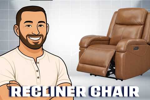 Watson & Whitely Genuine Leather Power Recliner Chair