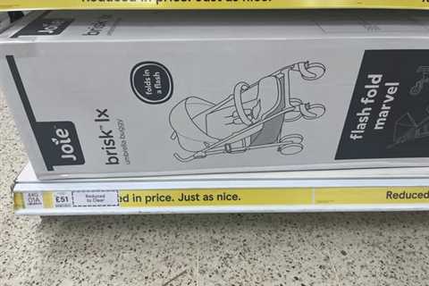 Found This Mental Stroller Deal at Tesco and Now I'm Questioning Everything