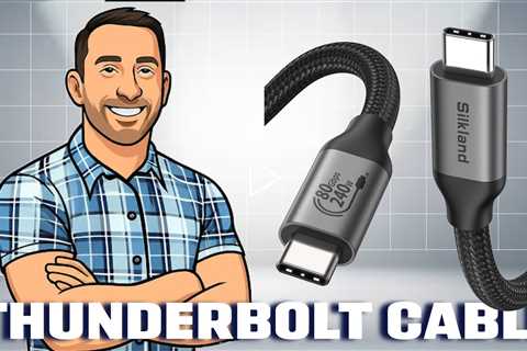 Silkland 80Gbps USB 4 and HDMI Cables for the Best Video!