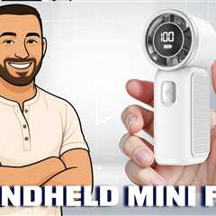 AGEYOU Portable Handheld Mini Fan Big Cool In a Small Package.