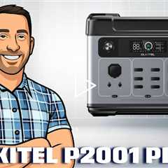 OUKITEL P2001 Plus Portable Power Station 2400W/2048Wh