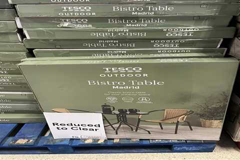 Found This £16 Tesco Garden Table and Now I'm Questioning My Entire IKEA Relationship