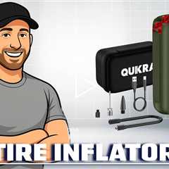 Quikra T22 Portable Tire Inflator For Quick Inflation