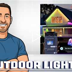 ASAHOM Permanent Outdoor Lights Pro, 100FT with 72 RGBCW LEDs and Dual Output, WLED Integration
